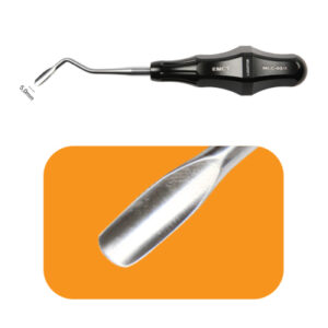 MLC-03 Люксатор Power Grip С03 Bein, изогнутый правый, для премоляров и моляров, ширина 5 мм