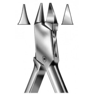 Щипцы Angle/Bird Beak. №139, ортодонтические для сгибания проволоки и дуг до 0,7 мм,125 мм