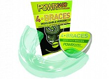Спортивная каппа для брекетов Powrgard for braces, double зеленый
