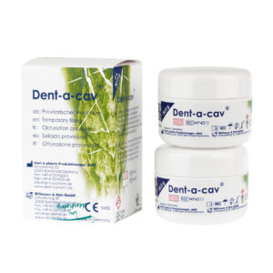 Цемент Dent-a-Сav для временных пломб, белый, 2х30г