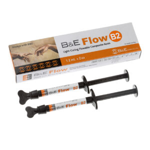 B&E Flow цвет B2 шприц 2гр.х2шт Текучий светоотверждаемый композит, B&E Korea